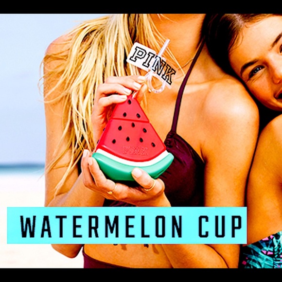 🔥VS PINK Watermelon Cup NEW - Picture 1 of 9